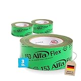 Alfa 3x Flexibles Hochleistungsklebeband 50 mm x 25 m Profi-Qualität...