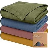 KeaBabies 4-Pack Musselin Tuch Baby 120x120 - Pucktuch Baby, Musselin Decken...