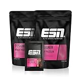 ESN Designer Whey Proteinpulver + Gratis Sample, Chocolate, 2 x 1 kg, bis zu 23...
