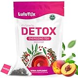 LULUTOX Detox Tee – Kräutermischung mit Löwenzahn, Ginseng und Ingwer –...