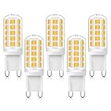 G9 LED Lampen Warmweiß 3000K, Leuchtmittel 3W 400LM Ersatz Für Halogenlampe...