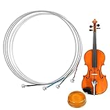 Violinen Stahlkern, Geigensaite Fiddle String Saiten, für Größen 1/2, 1/4,...