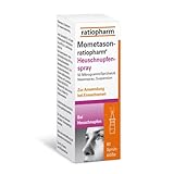 Mometason-ratiopharm® Heuschnupfenspray 50 Mikrogramm/Sprühstoß Nasenspray,...