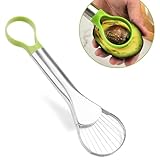 Klabsi Avocado Cutter Fruit Slicer Stainless Steel Kitchen Tool, Avocado Slicer...