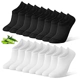 Utensilsto 8 Paar Bambus Sneaker Socken Füßlinge für Damen & Herren...
