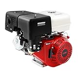 420CC 1Zylinder 4-Takt 15PS Benzinmotor, luftgekühlt Seilzugstart...