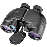 8x40 Fernglas für Erwachsene, ausgestattet mit Entfernungsmesser und Kompass,...