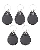 RFID Schlüsselanhänger Set 5 Stück, Programmierbare CUID RFID Chips & NFC...