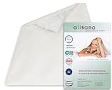 Allsana Allergiker Deckenbezug 135x200 cm | Allergie Bettwäsche | Anti Milben...