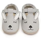 IceUnicorn Krabbelschuhe Baby Sommer Lauflernschuhe Baby Weicher Leder Sommer...