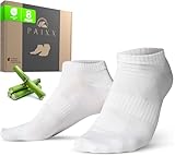 PAIXX Premium Bambus Sneaker Socken 8 Paar, 43-46 & 39-42, Herren & Damen -...