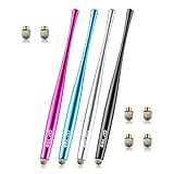 ELZO Tablet Stift 4 Pack Touchscreen Stift Stylus Touch Pen Eingabestifte für...