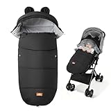 bemece Fußsack Kinderwagen Winter, Universal Fußsack Buggy mit Warmem &...