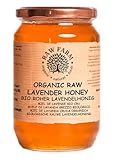 900g Bio, Roher Lavendelhonig, Rohhonig direkt vom Imker, einzelner Ursprung aus...