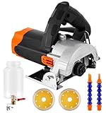 MXBAOHENG Elektrische Fliesenschneider Nass 1000 W Nassfliesenschneider 45°...