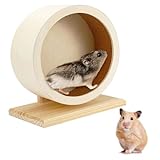 Tkxjry 15cm Leise Laufrad Hamster, Kleintierzubehör Laufrad, Hamster...