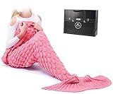 VHOME Meerjungfrau Decke Geschenke - Warmes Wohnzimmer Sofa Decke Damen Mädchen...