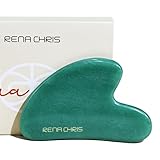 Rena Chris Gua Sha Stein, 100% natürliche Gua Sha Stein für Schwellungen und...