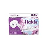 Hakle Toilettenpapier 'Sanft und Sicher' 4-lagig, 8 Stück