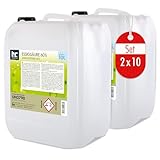 Höfer Chemie 2 x 10 L Essigsäure 60% - optimaler Reiniger und Entkalker -...