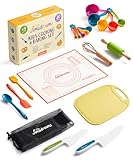 Jimadreams® Küchenset und Backset Kinder – Sicheres Montessori Kindermesser...