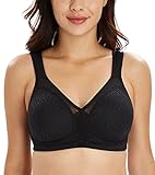 Lemorosy Damen Komfort Vollschalen Minimizer BH Ohne Bügel Ungepolstert Große...