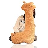 QUNKAKU Alpaka SeitenschläFerkissen, Alpaka Kuscheltier, Alpaka Kissen, Riesen...