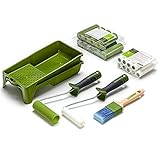Colorus Lackierwalzen Set 25-tlg - Filt Rolle 10  cm + Schaumwalze 11 cm...