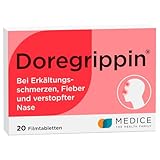 Doregrippin Tabletten 20 Filmtabletten bei Erkältungsschmerzen & verstopfter...