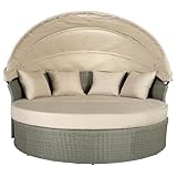 Riess Ambiente Outdoor Sonneninsel - Playa Living - 165cm - Natur - Polyrattan...