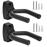 Gitarren Haken Gitarrenständer Wand Halterung 2 Stück für Akustikgitarre,...