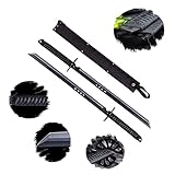 Katana Schwert Scharf zum Training 68 cm - 2 x Samurai Schwerter Scharf Echt...