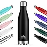 Mont-Clair H2O Trinkflasche Edelstahl - Thermosflasche - BPA-freie - Water...