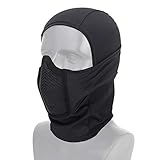 OAREA Taktische Ausrüstung Atmungsaktive Sturmhaube Netzmaske Vollgesichtsmaske...