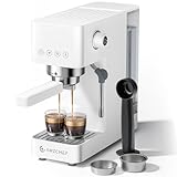 AMZCHEF Siebträgermaschine 20 Bar Espresso Maschine mit LED-Display,...