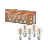 OSRAM Hocheffiziente LED Lampen mit Energieeffizienz Klasse A, Vorteilspack mit...