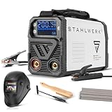 STAHLWERK Elektroden-Schweißgerät ARC 200 MD Digital – Vollausstattung –...