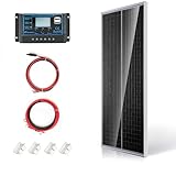 Nicesolar 100W Solarpanel 12V Monokristallines Solarpanel-Kit 100 Watt...