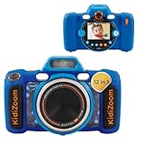 VTech KidiZoom Duo FX in Blau – Robuste Digitalkamera mit kreativen Apps und...