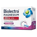 Biolectra® Magnesium 400 mg ultra 3-Phasen-Depot Tabletten 30 Stück,...