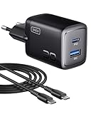 INIU 30W USB C Ladegerät, 2-Port [USBC + USBA] Schnellladegerät mit USBC...