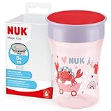 NUK Magic Cup Trinklernbecher, 8+ Monate, auslaufsicherer 360°-Trinkrand,...