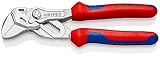 KNIPEX Zangenschlüssel mit aufgerauten Backen mit Mehrkomponenten-Hüllen...