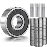 JClorix 608RS Kugellager Set, 30 Stück Gummidichtung Lager ABEC-9, 8x22x7 mm...