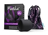 Merula Cup XL midnight (schwarz) - Die Menstruationstasse für die sehr starken...