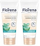 Florena Handcreme Bio-Aloe Vera, 2er Pack (1 x 100 ml)