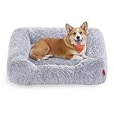 Feandrea Hundebett, großes Hundekissen, 91 x 68 x 18 cm, Hundekorb, weiche...