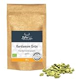 Wilder Grüner Kardamom ganz, Kardamomkapseln, Premium BIO-Qualität,...