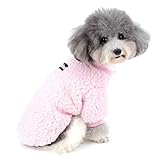 Zunea Wintermäntel für kleine Hunde Fleece Warm Hundepullover Sweater Welpen...