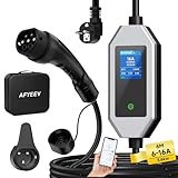 AFYEEV Typ 2 Ladekabel Schuko 3.68kW[6M 6-16A 1-Phasig], Ladekabel Typ 2 Schuko...